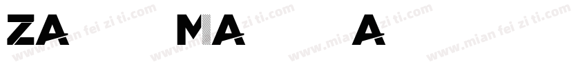 Zapfino Main details字体转换